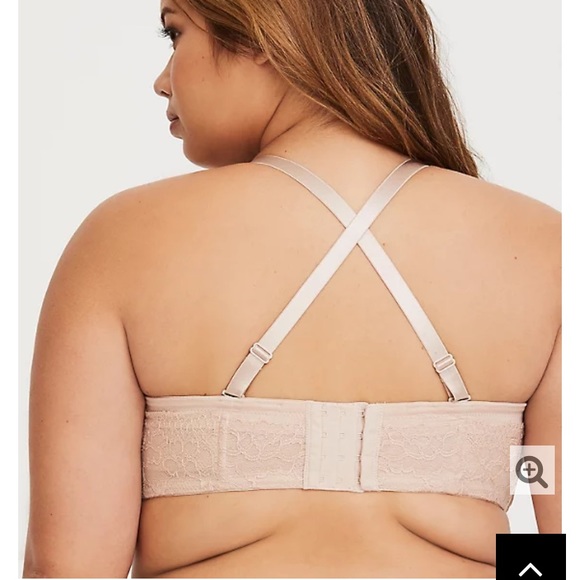 Torrid Microfiber Lace Push-Up Multiway Bra - Picture 4 of 6